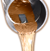 Sealed Ultrasonic Sensor Measures Level and Velocity