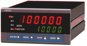 CB920 Weight indicators and batching controllers by Chi Mei.